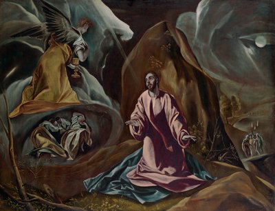 Agony in the Garden of Gethsemane by El Greco